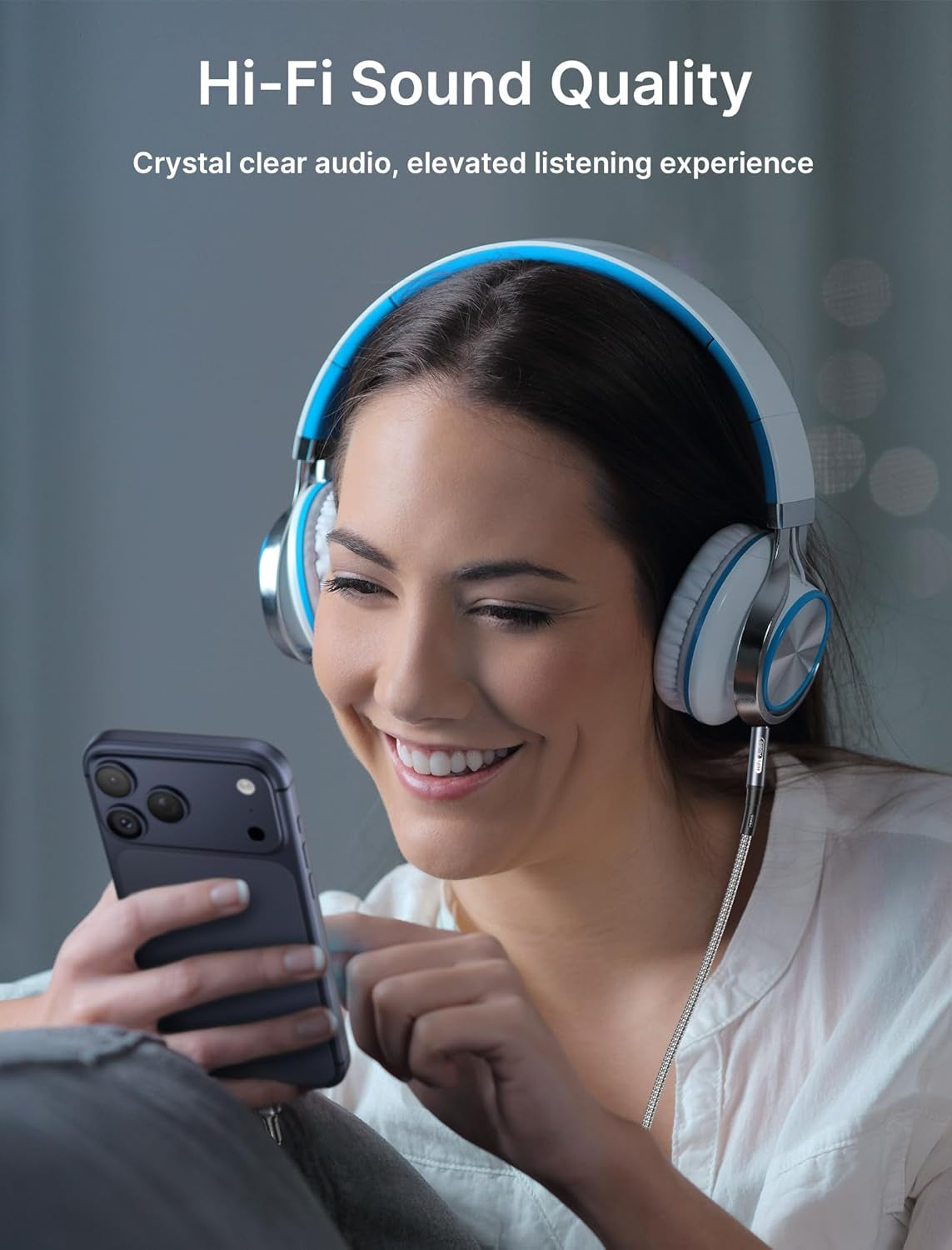 USB C to 3.5Mm Audio Aux Jack Cable 3.3Ft, USB Type C to 3.5Mm Headphone Stereo Car Cord Compatible with Iphone 17 16 15 Pro Max Iphone Air, Samsung Galaxy S24 S23 S22 Ultra, Ipad Pro, Pixel 9/8